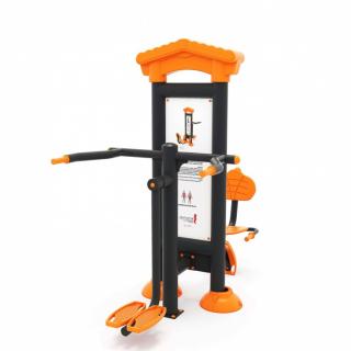 Echipament fitness exterior cu panou informativ 64FT