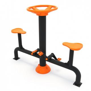 Echipament fitness parcuri tip bicicleta dubla 81FT