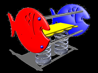 FS231 Figurina pe Arc Element loc de joaca Peste