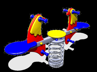 FS242 Figurina pe Arc Element loc de joaca Pasare