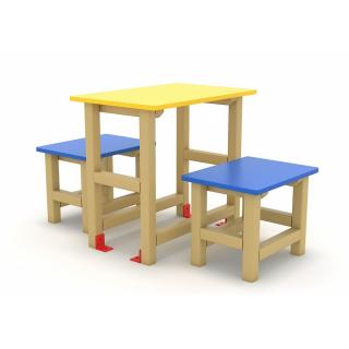 Masuta cu scaune pentru locul de joaca 167OE