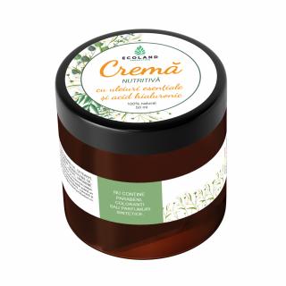 Crema nutritiva cu uleiuri esentiale si acid hialuronic