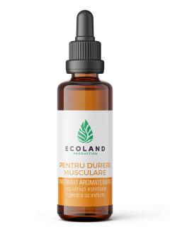 Preparat aromaterapie DURERI MUSCULARE - 50 ml.