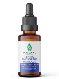 Preparat aromaterapie PENTRU AMELIORARE PSORIAZIS - 30 ml.