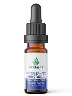 Preparat aromaterapie SUPORT DERMATITA SEBOREICA - 10 ml.