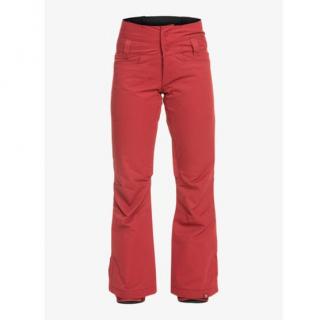 Pantaloni Ski Snowboard Roxy Diversion Brick Red Solid