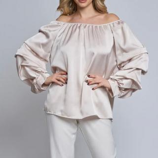 Bluza Satin Ivory