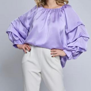 Bluza Satin Mov-Lila