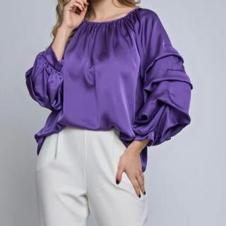 Bluza Satin Mov