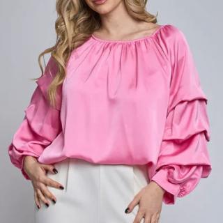 Bluza Satin Roz Barbie