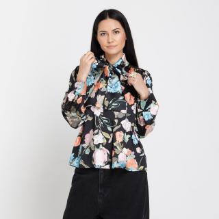 Camasa Neagra Floral