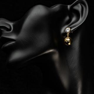 Cercei Placati Cu Aur Gold Shine