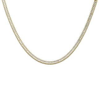 Colier Tennis Auriu Shine