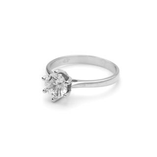 Inel Argint Solitaire Cristal Swarowski