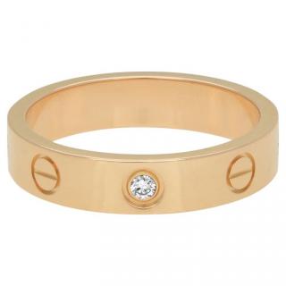 Inel Love Diamond Look