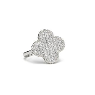 Inel Silver Flower Alhambra