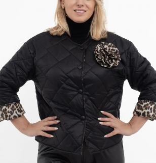Jacheta Dama Matlasata Neagra