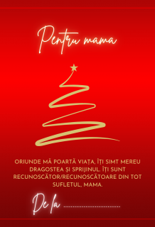 Mesaje personalizate pentru mama in cutia de bijuterii - model 2