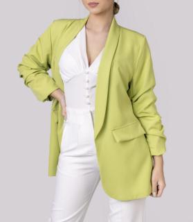 Sacou Elegant Verde Lime Deschis