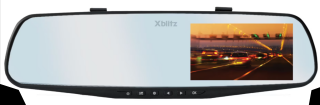 Camera auto DVR Xblitz Mirror, Full HD, 4.3  , 140 grade, negru