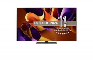 Televizor LG OLED evo OLED55G43LS, 139 cm, Smart, 4K Ultra HD, 100 Hz, Clasa F (Model 2024)