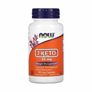 7-KETO (DHEA), 25 mg, Now Foods, 90 capsule