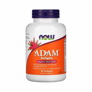 Adam (Multivitamine barbati), Now Foods, 90 softgels