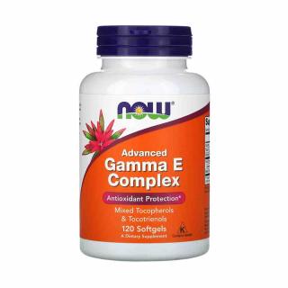 Advanced Gamma E Complex (Vitamina E), Now Foods, 120 softgels