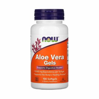 Aloe Vera Gels 10.000 mg, Now Foods, 100 softgels