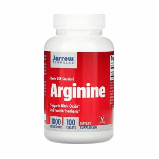 Arginine, 1000 mg, Jarrow Formulas, 100 tablete