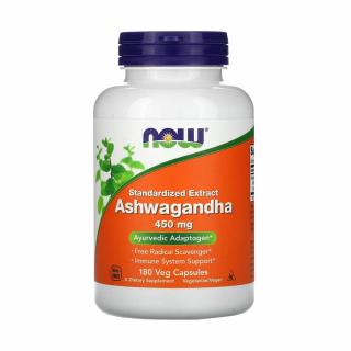Ashwagandha Extract, 450mg, Now Foods, 180 capsule