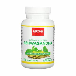 Ashwagandha (KSM-66), 300 mg, Jarrow Formulas. 120 capsule