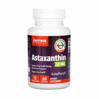 Astaxanthin, 12 mg, Jarrow Formulas, 60 softgels