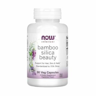 Bamboo Silica Beauty (Extract de Bambus), Now Foods, 90 capsule