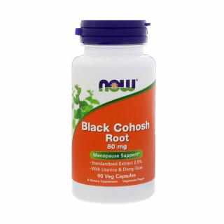 Black Cohosh Root, (Cohos Negru) 80 mg, Now Foods, 90 capsule