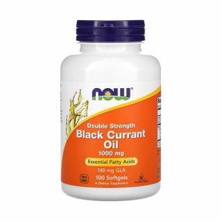 Black Currant Oil (Coacaze Negre), 1000 mg, Now Foods, 100 softgels