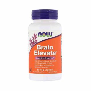 Brain Elevate, Cognitive Function, Now Foods, 60 capsule