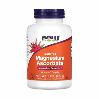 Buffered Magnesium Ascorbate, Vitamin C Powder, Now Foods, 227g