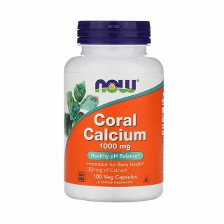 Calcium Coral, 1000 mg, Now Foods, 100 capsule