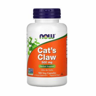 Cat s Claw (Gheara Pisicii), 500 mg, Now Foods, 100 capsule