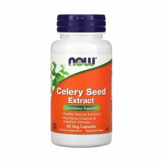 Celery Seed Extract (Seminte de Telina), Now Foods, 60 capsule