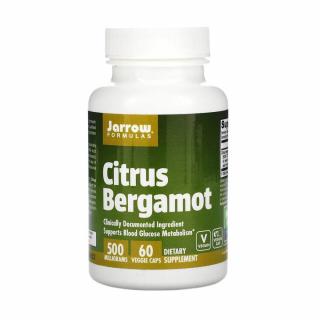 Citrus Bergamot, 500 mg, Jarrow Formulas, 60 capsule