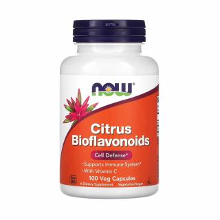 Citrus Bioflavonoids si Vitamina C, Now Foods, 100 capsule