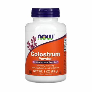 Colostrum Powder (Imunoglobuline Lactoferrina), NOW Foods, 85g