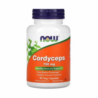 Cordyceps, 750mg, Now Foods, 90 capsule