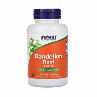 Dandelion Root (Radacina de Papadie) 500mg, Now Foods, 100 capsule