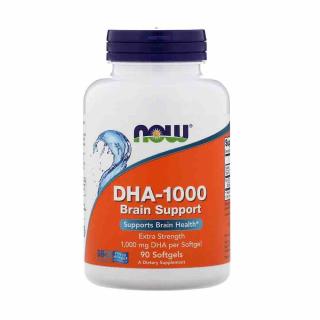 DHA-1000 Brain Support (Omega 3), Now Foods, 90 softgels