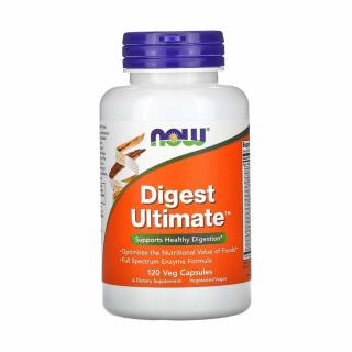 Digest Ultimate (Enzime cu Spectru Complet), Now Foods, 120 capsule