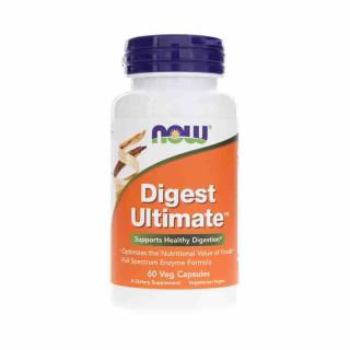 Digest Ultimate (Enzime cu Spectru Complet), Now Foods, 60 capsule