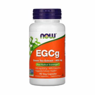 EGCg Green Tea Extract (Ceai Verde) 400mg, Now Foods, 90 capsule